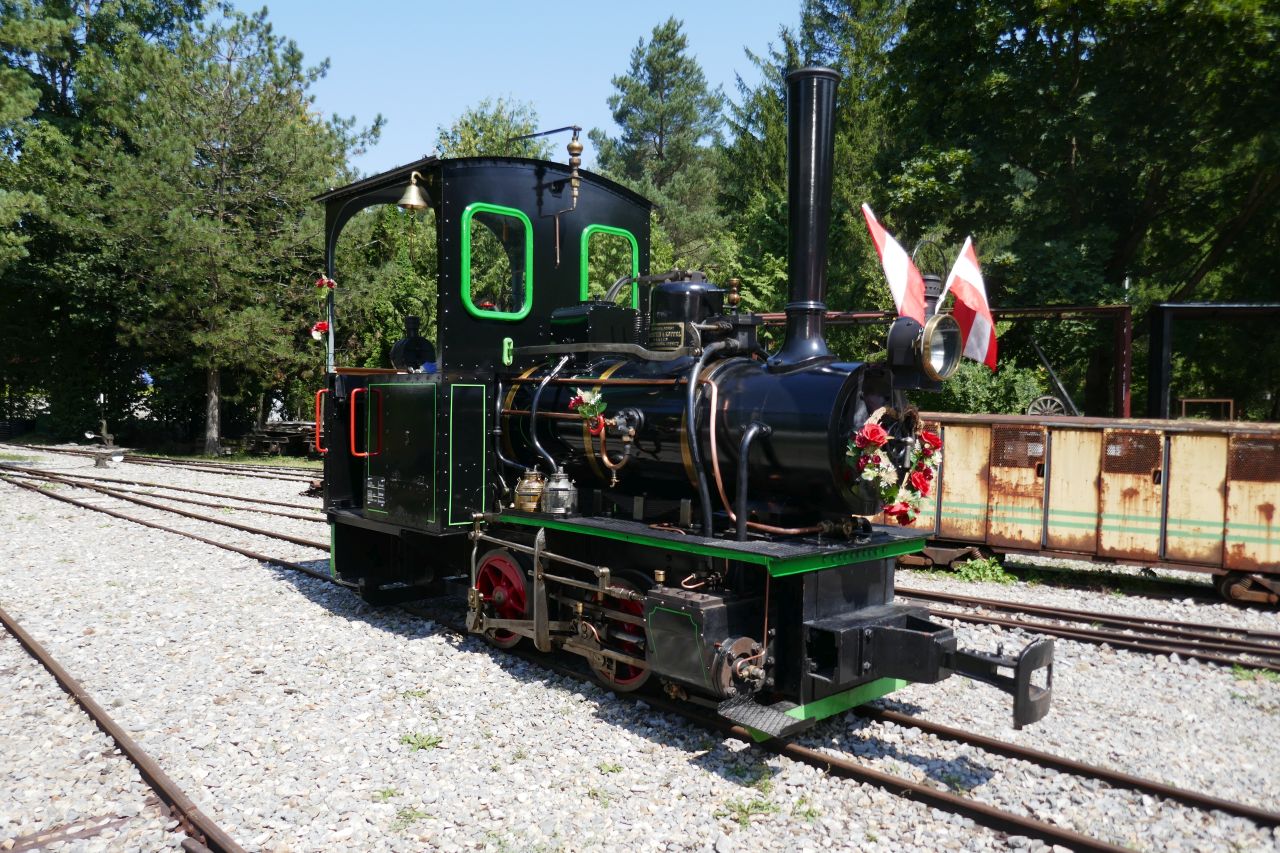 Dampflok O&K 366 1899 (© Feld- und Industriebahnmuseum)
